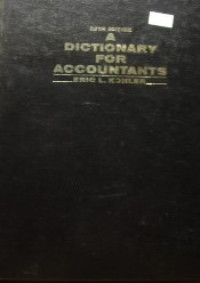 a dictionary for accountants